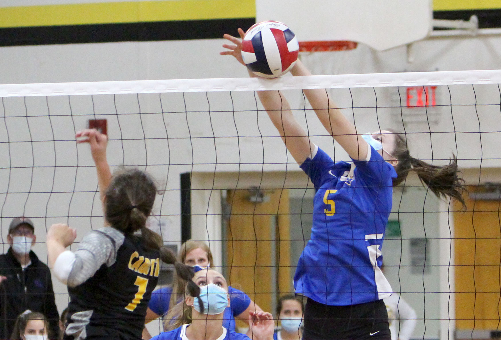 McDonell at Cadott volleyball 10-8-20